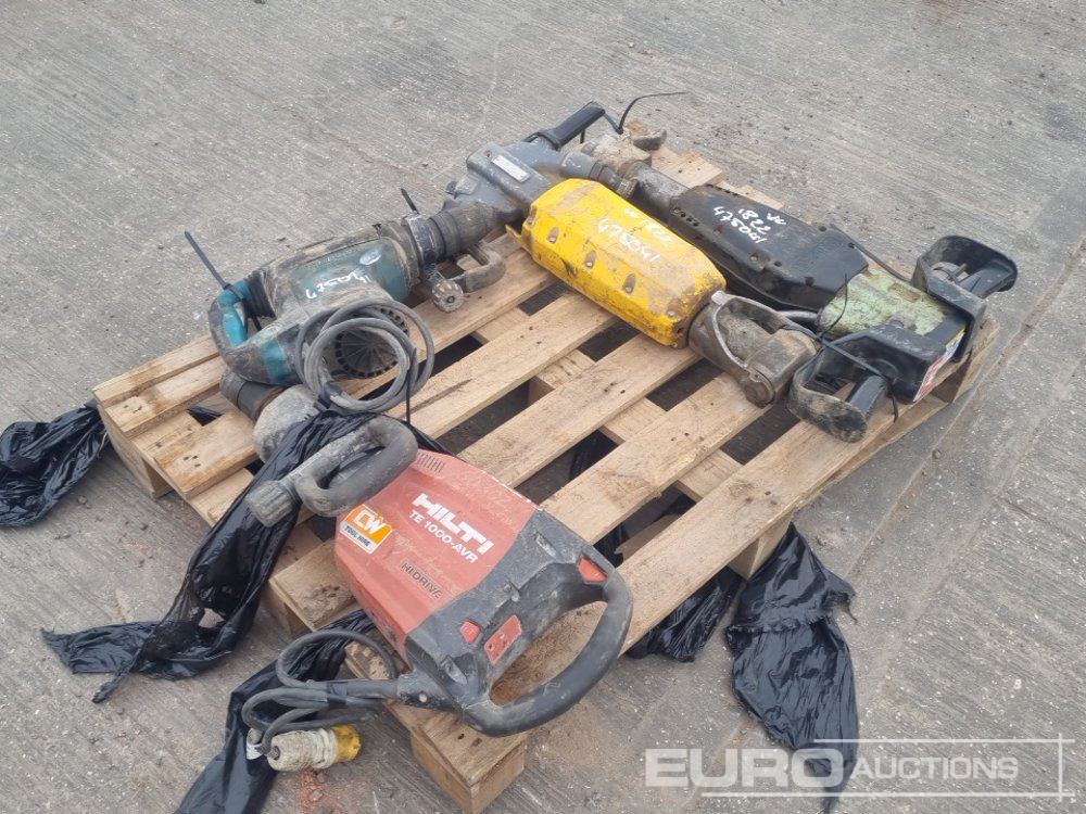 Pneumatic Hand Held Breaker (2 of), 110Volt Makita AVT Hammer Drill, 110Volt Hilti TE1000 AVR Hand Held Breaker - Construcción de carreteras: foto 5 Pneumatic Hand Held Breaker (2 of), 110Volt Makita AVT Hammer Drill, 110Volt Hilti TE1000 AVR Hand Held Breaker - Construcción de carreteras: foto 5