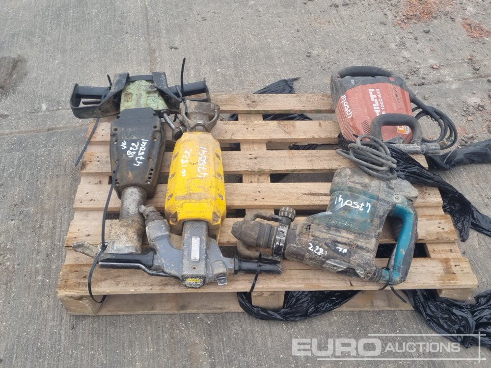 Pneumatic Hand Held Breaker (2 of), 110Volt Makita AVT Hammer Drill, 110Volt Hilti TE1000 AVR Hand Held Breaker - Construcción de carreteras: foto 2 Pneumatic Hand Held Breaker (2 of), 110Volt Makita AVT Hammer Drill, 110Volt Hilti TE1000 AVR Hand Held Breaker - Construcción de carreteras: foto 2