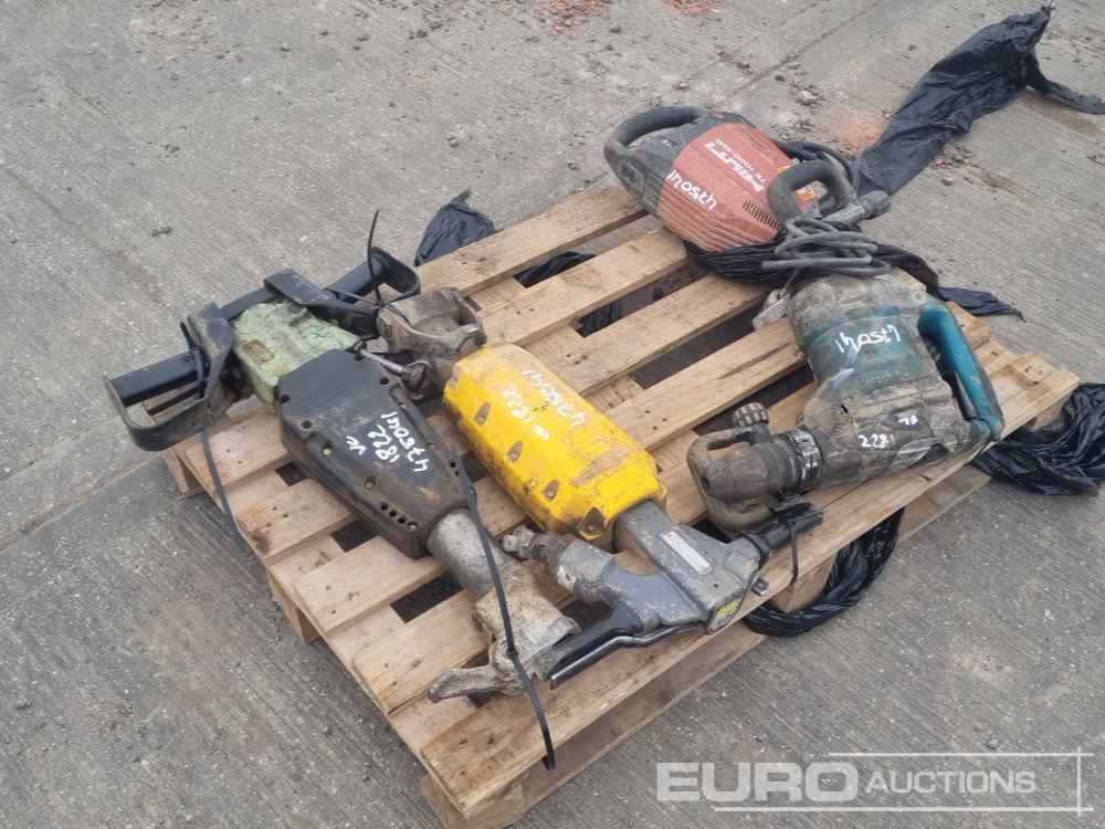 Pneumatic Hand Held Breaker (2 of), 110Volt Makita AVT Hammer Drill, 110Volt Hilti TE1000 AVR Hand Held Breaker - Construcción de carreteras: foto 1 Pneumatic Hand Held Breaker (2 of), 110Volt Makita AVT Hammer Drill, 110Volt Hilti TE1000 AVR Hand Held Breaker - Construcción de carreteras: foto 1