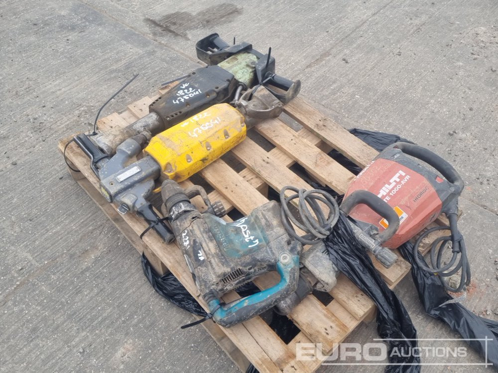 Pneumatic Hand Held Breaker (2 of), 110Volt Makita AVT Hammer Drill, 110Volt Hilti TE1000 AVR Hand Held Breaker - Construcción de carreteras: foto 3 Pneumatic Hand Held Breaker (2 of), 110Volt Makita AVT Hammer Drill, 110Volt Hilti TE1000 AVR Hand Held Breaker - Construcción de carreteras: foto 3