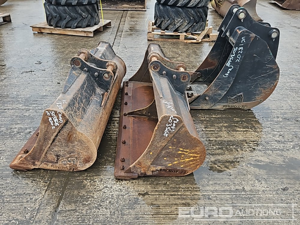 Rhinox 60", 60" Ditching, 24" Digging Bucket 45mm Pin to suit 4-6 Ton Excavator - Cazo: foto 4 Rhinox 60", 60" Ditching, 24" Digging Bucket 45mm Pin to suit 4-6 Ton Excavator - Cazo: foto 4