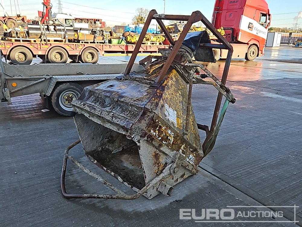 Secatol 500L Concrete Pouring Skip to suit Cane - Contenedor basculante: foto 1 Secatol 500L Concrete Pouring Skip to suit Cane - Contenedor basculante: foto 1
