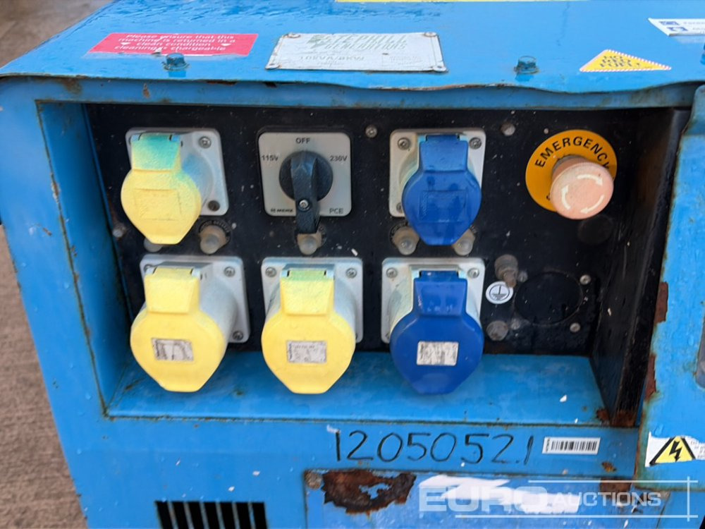 Generador industriale Stephill 10Kva Diesel Generator, Kubota Engine: foto 12