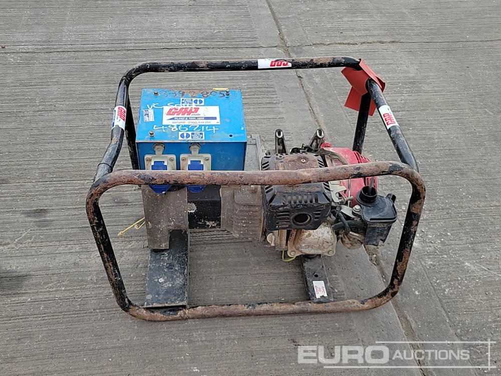 Stephill Petrol Generator, Honda Engine (Spares) - Generador industriale: foto 2 Stephill Petrol Generator, Honda Engine (Spares) - Generador industriale: foto 2
