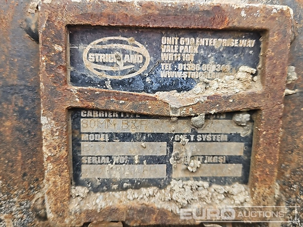 Cazo Strickland 24" Digging Bucket 80mm Pin to suit 20 Ton Excavator: foto 13