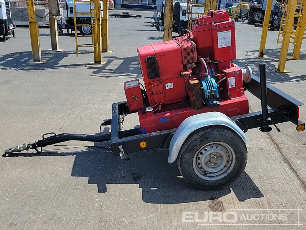 Sykes Single Axle 4" Water Pump, Diesel Engine - Bomba de agua: foto 2 Sykes Single Axle 4" Water Pump, Diesel Engine - Bomba de agua: foto 2