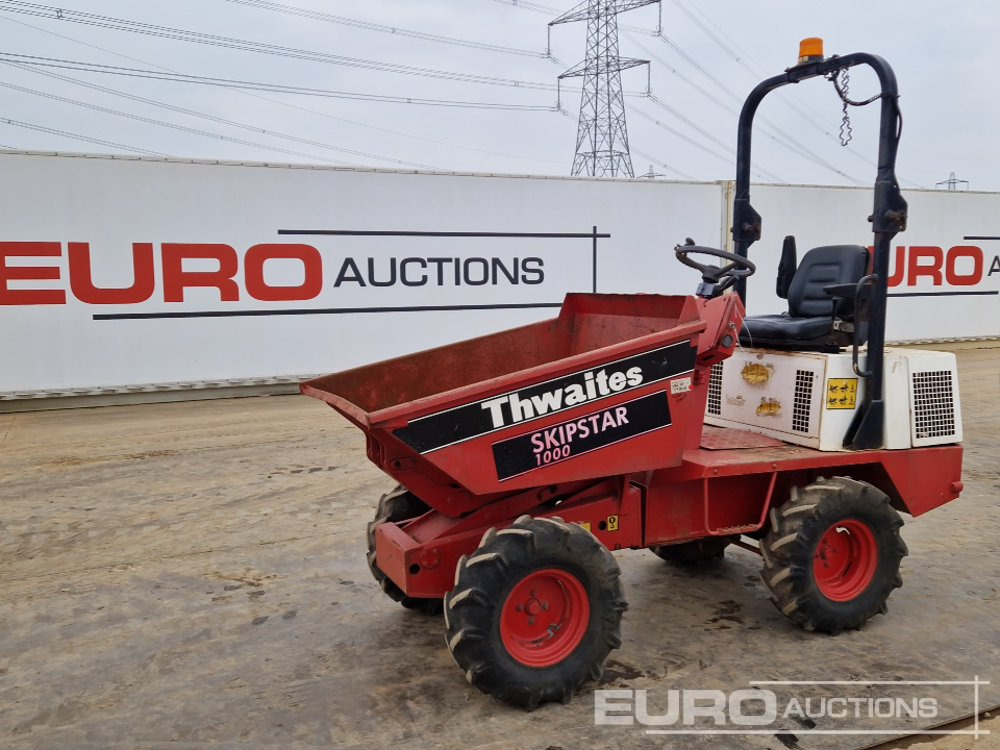 Thwaites 1 Ton Hi Tip Dumper, Roll Bar - Minidumper: foto 1 Thwaites 1 Ton Hi Tip Dumper, Roll Bar - Minidumper: foto 1