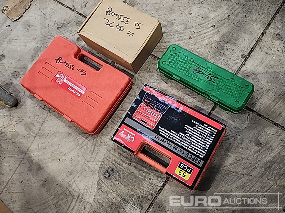 Unused 10Pc Impact Sockets, 53Pc 1/4" Socket Set, Brake Repair Set, 1/2" 18 Volt Impact Gun (Body Only) (4 of) - Equipo de taller: foto 3 Unused 10Pc Impact Sockets, 53Pc 1/4" Socket Set, Brake Repair Set, 1/2" 18 Volt Impact Gun (Body Only) (4 of) - Equipo de taller: foto 3