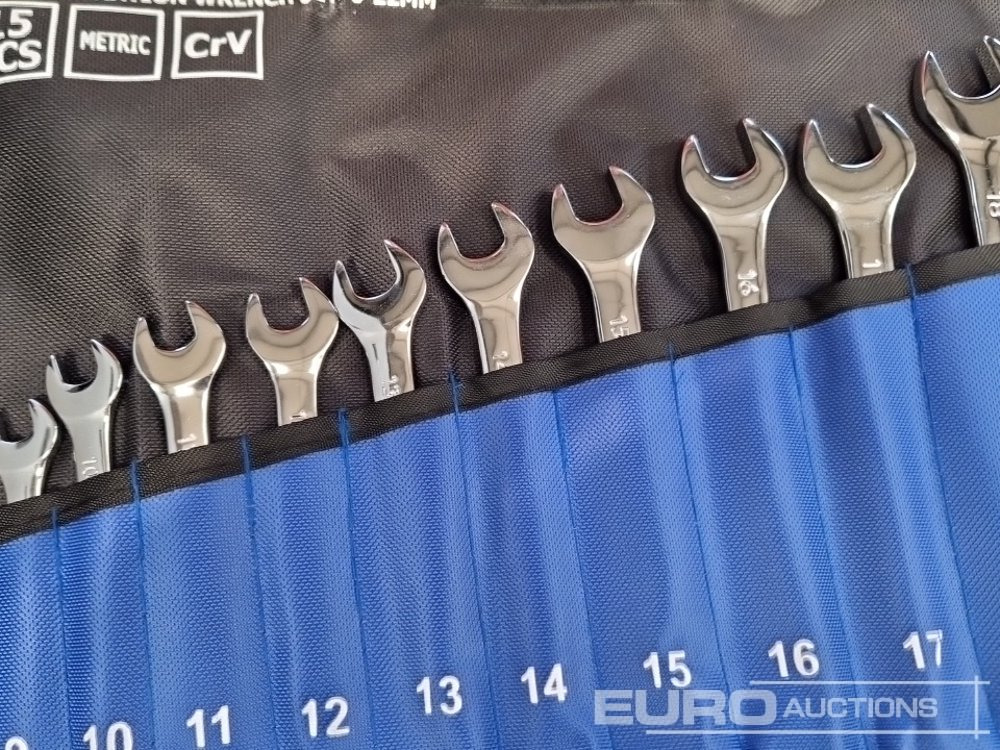 Unused 15pc Combination Spanner Set, 6mm-22mm - Equipo de taller: foto 5 Unused 15pc Combination Spanner Set, 6mm-22mm - Equipo de taller: foto 5