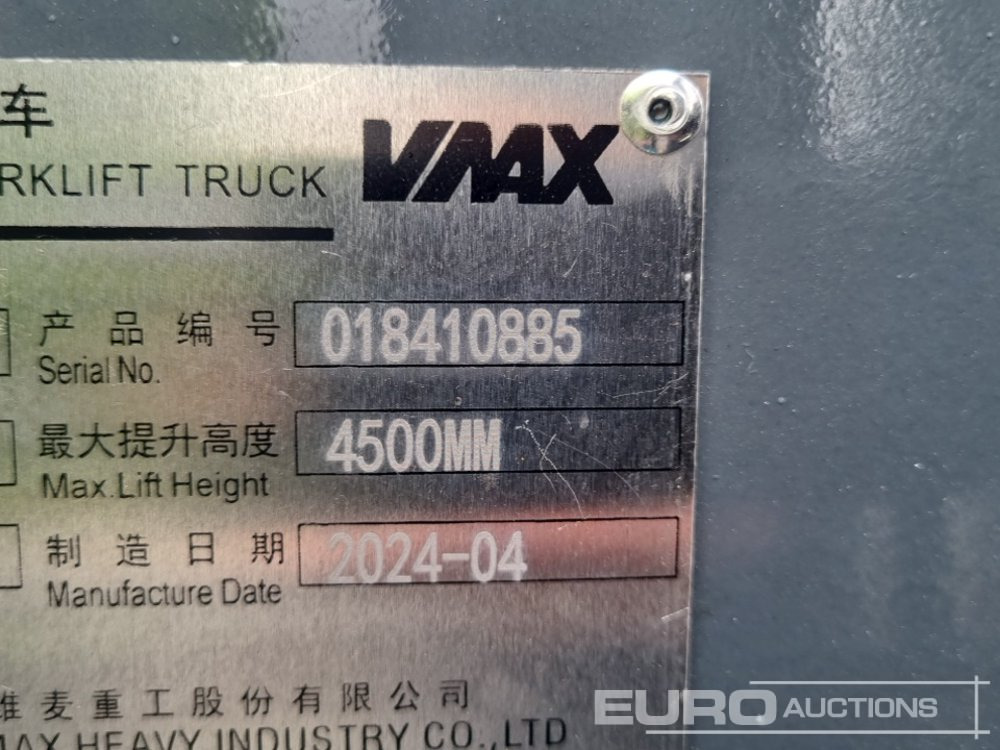 Carretilla elevadora Unused 2024 VMAX CPD15: foto 40
