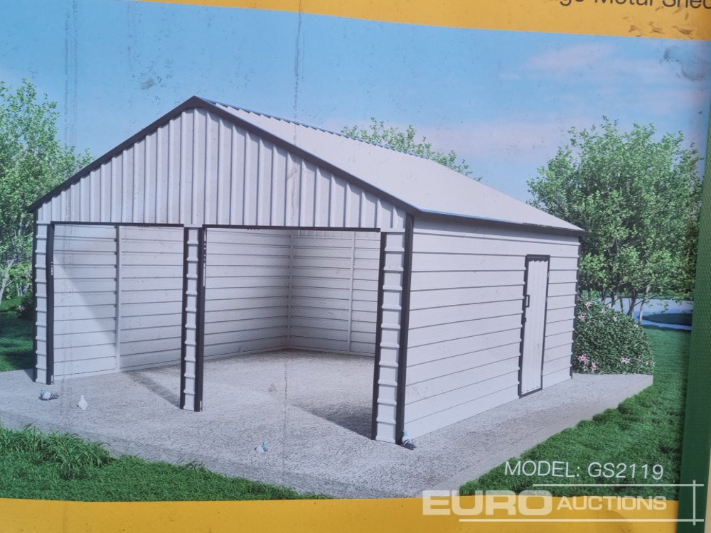 Unused 2025 23' x 22' Metal Shed (Cannot Be Reconsigned) - Casa contenedor: foto 1 Unused 2025 23' x 22' Metal Shed (Cannot Be Reconsigned) - Casa contenedor: foto 1