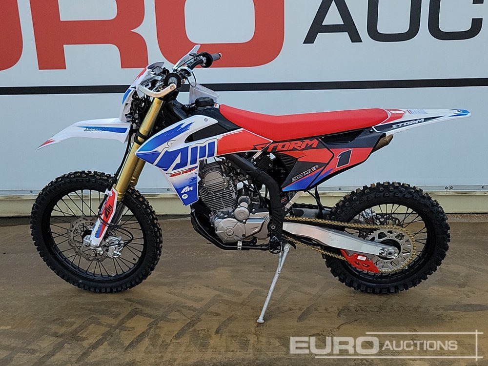 Unused 2025 Apollo Storm 300cc Motorcross Bike, 21" Front, 18" Rear Tyres, Electric Start, Air Cooled, Hydraulic Suspension, Disc Brakes, Lighting Kit (UNASSEMBLED) - Motocicleta: foto 2 Unused 2025 Apollo Storm 300cc Motorcross Bike, 21" Front, 18" Rear Tyres, Electric Start, Air Cooled, Hydraulic Suspension, Disc Brakes, Lighting Kit (UNASSEMBLED) - Motocicleta: foto 2