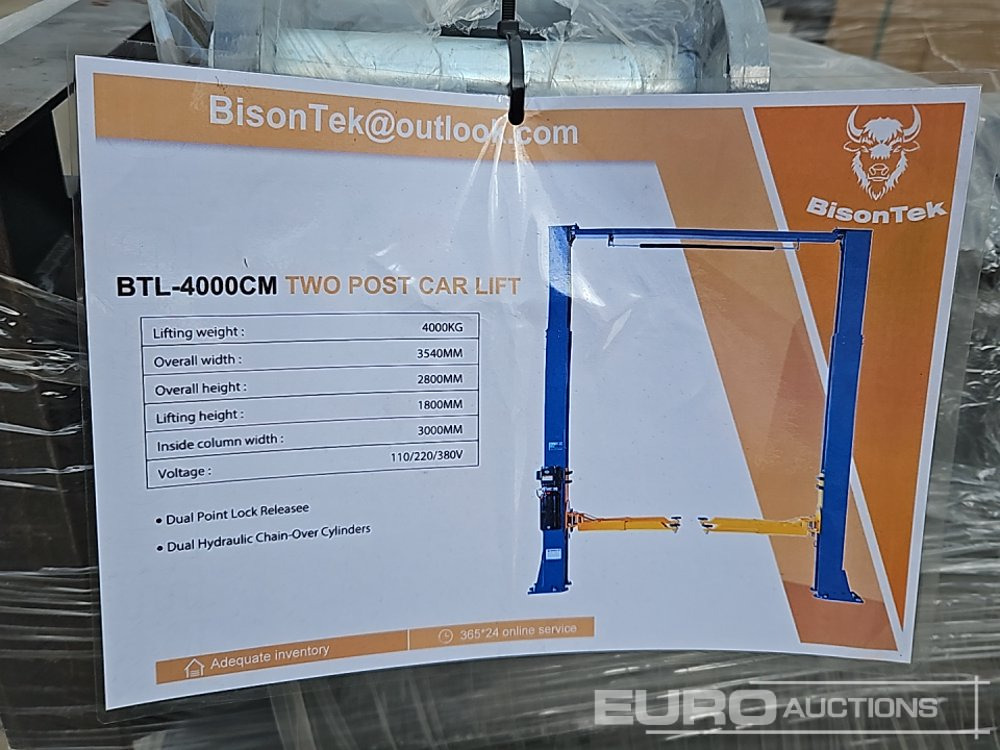 Equipo de construcción Unused 2025 Bisontek BTL-4000CM: foto 16