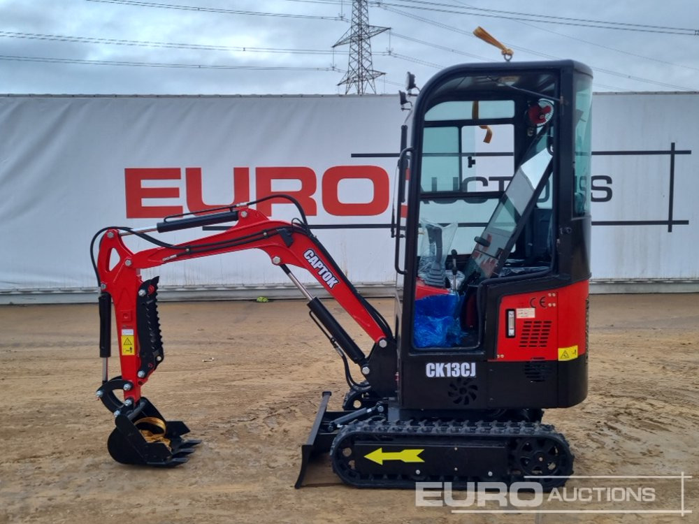Unused 2025 Captok CK13C - Miniexcavadora: foto 2 Unused 2025 Captok CK13C - Miniexcavadora: foto 2