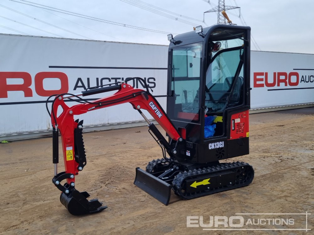 Unused 2025 Captok CK13C - Miniexcavadora: foto 1 Unused 2025 Captok CK13C - Miniexcavadora: foto 1
