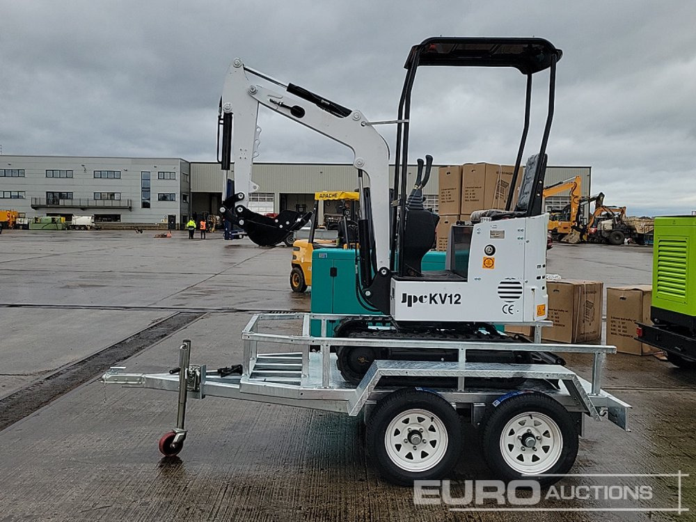 Unused 2025 JPC KV12 - Miniexcavadora: foto 2 Unused 2025 JPC KV12 - Miniexcavadora: foto 2