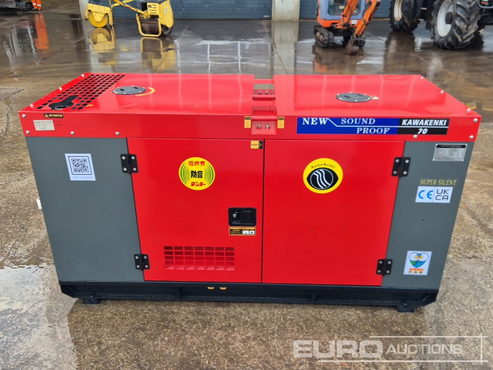 Unused 2025 Kawakenki KK70-III-SSS - Generador industriale: foto 2 Unused 2025 Kawakenki KK70-III-SSS - Generador industriale: foto 2