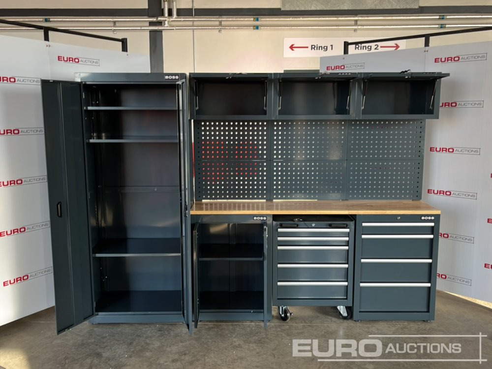 Unused Boss 2.6m 9 Drawer, 5 Cabinet Tool Station - Equipo de taller: foto 4 Unused Boss 2.6m 9 Drawer, 5 Cabinet Tool Station - Equipo de taller: foto 4