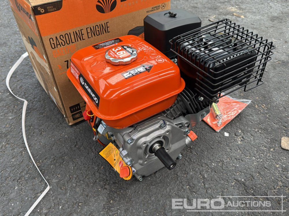 Unused Daewoo GAE170F 7Hp 212cc Petrol Engine (3 of) - Motor: foto 1 Unused Daewoo GAE170F 7Hp 212cc Petrol Engine (3 of) - Motor: foto 1