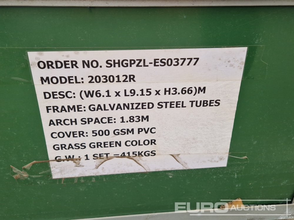 Unused Essential 20' x 30' x 12' Dome Shelter (Cannot Be Reconsigned) - Contenedor marítimo: foto 5 Unused Essential 20' x 30' x 12' Dome Shelter (Cannot Be Reconsigned) - Contenedor marítimo: foto 5