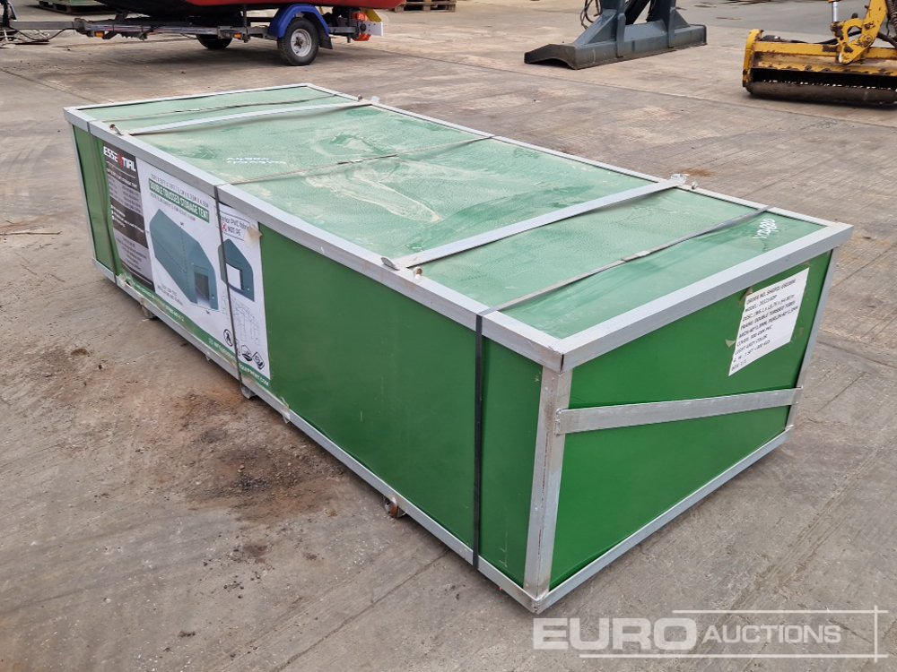 Unused Essential 20' x 32' x 16' Dome Shelter (Cannot Be Reconsigned) - Contenedor marítimo: foto 1 Unused Essential 20' x 32' x 16' Dome Shelter (Cannot Be Reconsigned) - Contenedor marítimo: foto 1