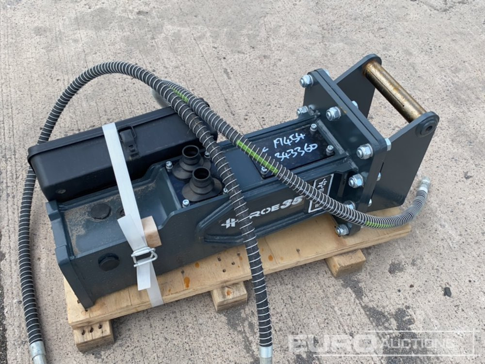 Martillo hidráulico Unused HEROE 35 Hydraulic Breaker, Dedicated Headstock to suit Mini Excavator: foto 10