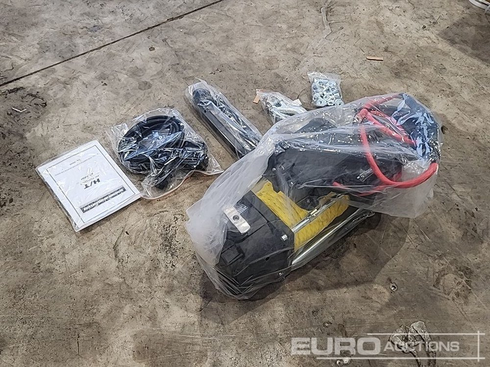 Unused Hi-Torque HT12000 12 Volt Winch, 3/8" x 85' Rope - Equipo de taller: foto 3 Unused Hi-Torque HT12000 12 Volt Winch, 3/8" x 85' Rope - Equipo de taller: foto 3
