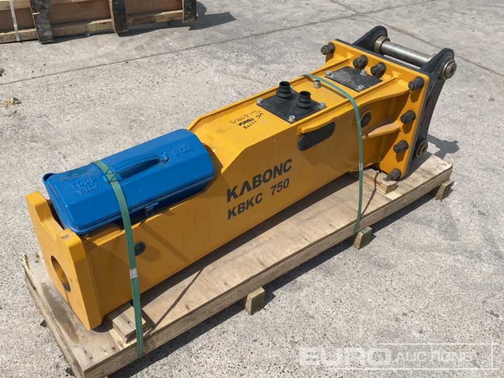 Unused KBKC 750 Hydraulic Breaker 50mm Pin to suit 6-8 Ton Excavator - Martillo hidráulico: foto 1 Unused KBKC 750 Hydraulic Breaker 50mm Pin to suit 6-8 Ton Excavator - Martillo hidráulico: foto 1