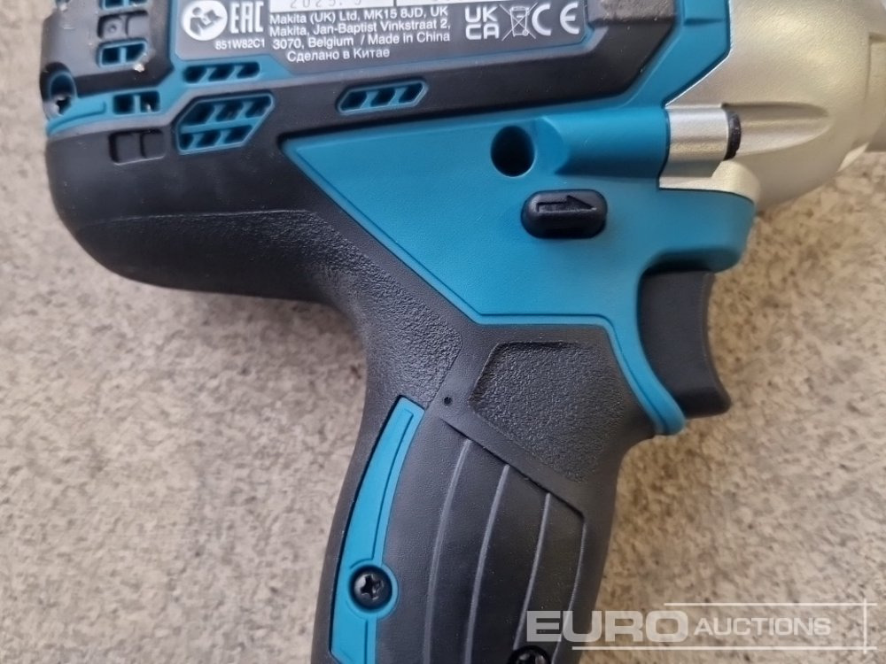 Equipo de construcción Unused Makita DTW190 18V 1/2" Li-Ion LXT Impact Wrench (Body Only): foto 16