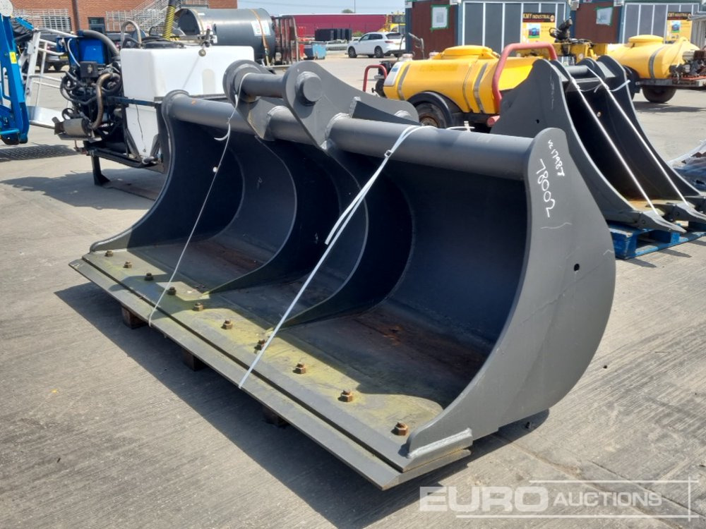 Unused Miller 108" Ditching Bucket 100mm Pin to suit 40 Ton Excavator - Cazo: foto 1 Unused Miller 108" Ditching Bucket 100mm Pin to suit 40 Ton Excavator - Cazo: foto 1