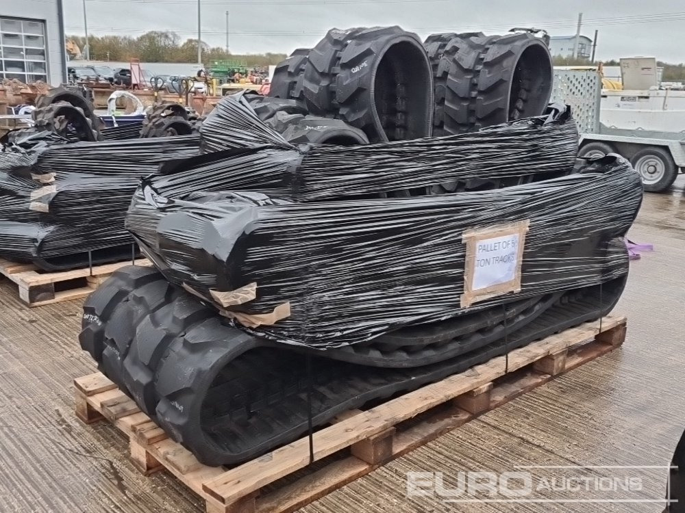 Unused Pallet of Rubber Tracks to suit Mini-8 Ton Excavator - Oruga para Maquinaria de construcción: foto 1 Unused Pallet of Rubber Tracks to suit Mini-8 Ton Excavator - Oruga para Maquinaria de construcción: foto 1