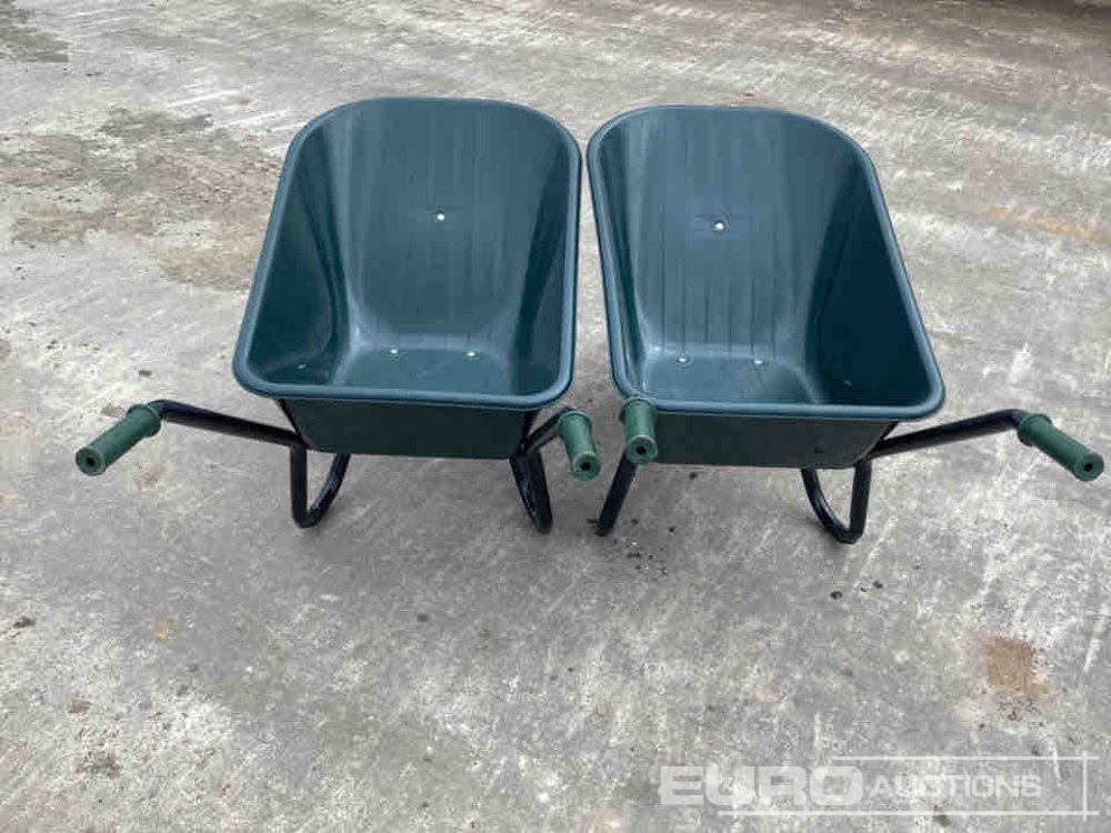 Unused Plastic Tub Wheelbarrow (2 of) - Equipo de construcción: foto 4 Unused Plastic Tub Wheelbarrow (2 of) - Equipo de construcción: foto 4
