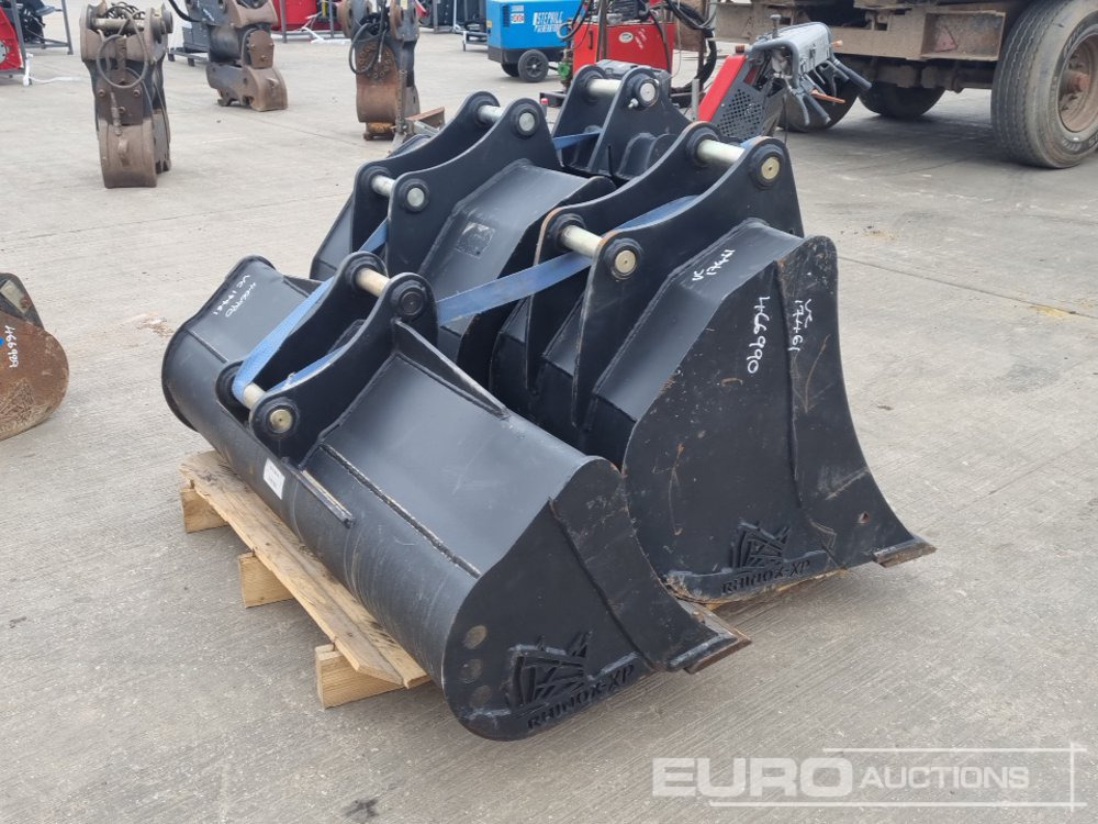 Unused Rhinox 60" Ditching, 36", 24", 18" Digging Bucket 45mm Pin to suit 4-6 Ton Excavator - Cazo: foto 5 Unused Rhinox 60" Ditching, 36", 24", 18" Digging Bucket 45mm Pin to suit 4-6 Ton Excavator - Cazo: foto 5