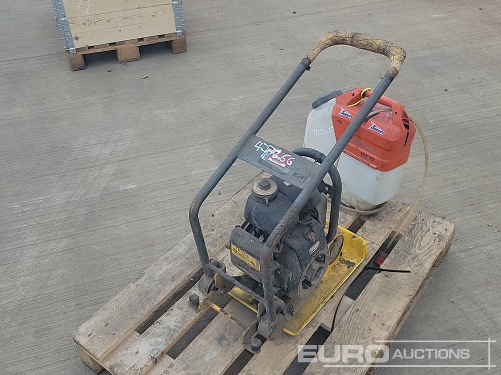 Wacker Neuson Diesel Compaction Plate (Spares), Husqvarna Battery Powered Water Tank - Construcción de carreteras: foto 5 Wacker Neuson Diesel Compaction Plate (Spares), Husqvarna Battery Powered Water Tank - Construcción de carreteras: foto 5