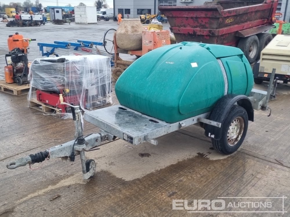 Western Single Axle Plastic Water Bowser - Tanque de almacenamiento: foto 1 Western Single Axle Plastic Water Bowser - Tanque de almacenamiento: foto 1
