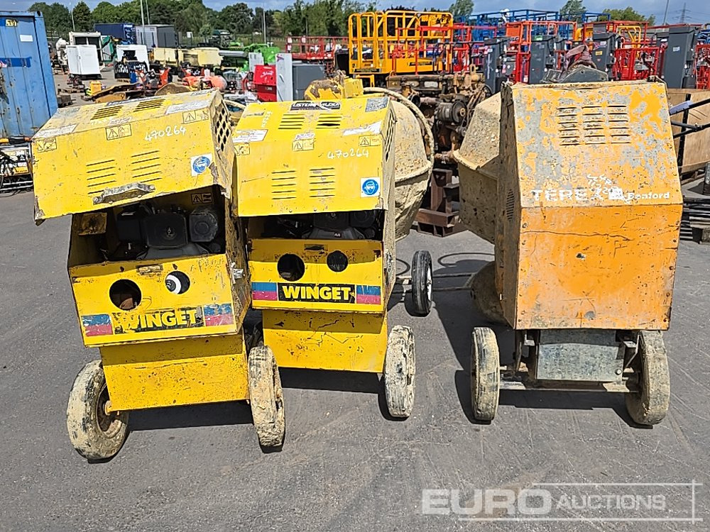 Winget Diesel Cement Mixer (2 of), Terex Diesel Cement Mixer - Hormigonera: foto 2 Winget Diesel Cement Mixer (2 of), Terex Diesel Cement Mixer - Hormigonera: foto 2