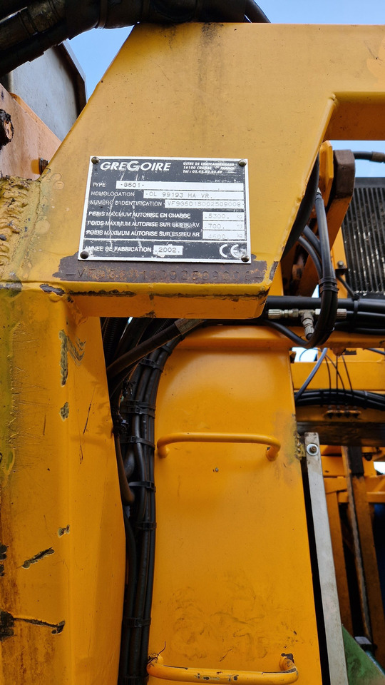 Vendemmiatrice usata Grégoire G60I - Vendimiadora: foto 5 Vendemmiatrice usata Grégoire G60I - Vendimiadora: foto 5