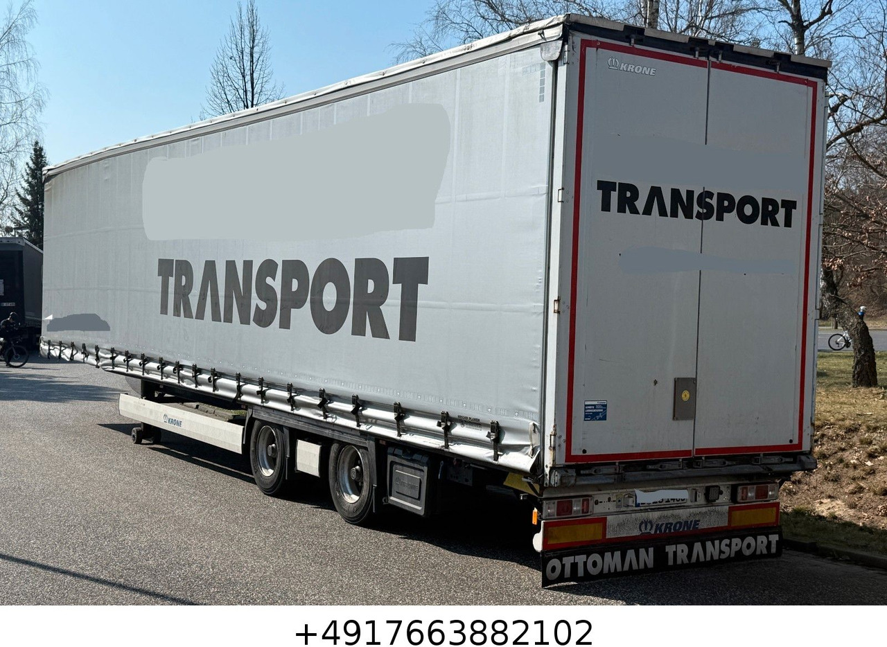 Krone Mega/Edscha/BPW/2 Achsen - Semirremolque lona: foto 2 Krone Mega/Edscha/BPW/2 Achsen - Semirremolque lona: foto 2