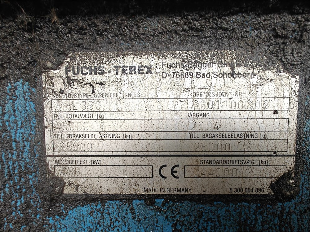 Fuchs MHL360 - Manipulador de materiales: foto 5 Fuchs MHL360 - Manipulador de materiales: foto 5