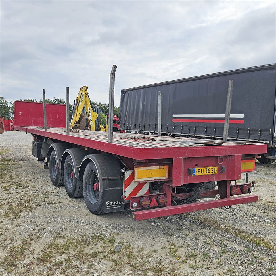 Kel-Berg Sættevogn - Semirremolque plataforma/ Caja abierta: foto 5 Kel-Berg Sættevogn - Semirremolque plataforma/ Caja abierta: foto 5