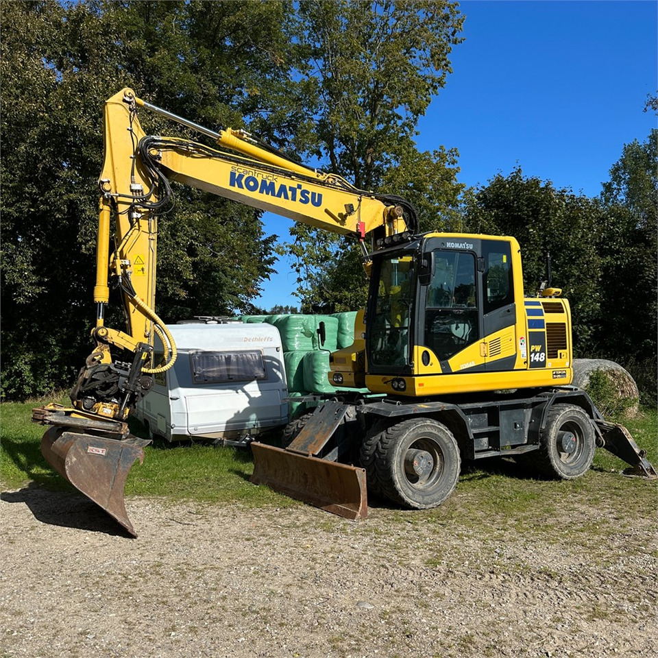 Komatsu PW148-11 - Excavadora de ruedas: foto 3 Komatsu PW148-11 - Excavadora de ruedas: foto 3