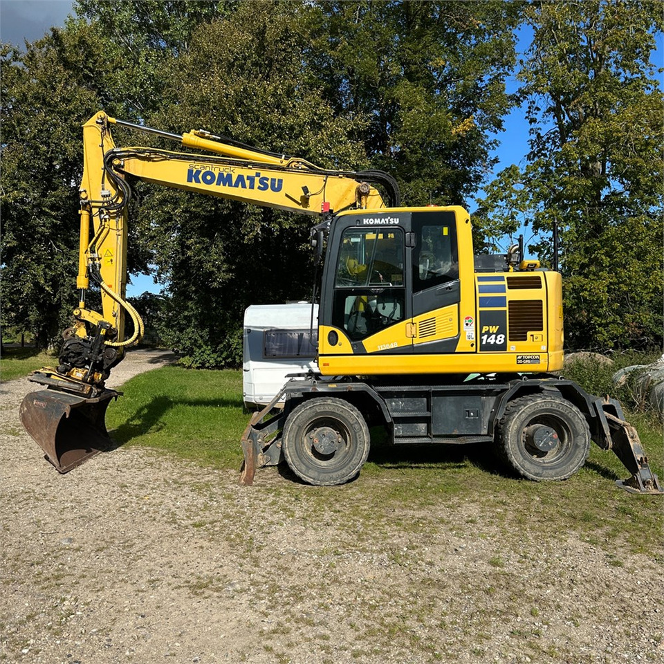 Komatsu PW148-11 - Excavadora de ruedas: foto 1 Komatsu PW148-11 - Excavadora de ruedas: foto 1