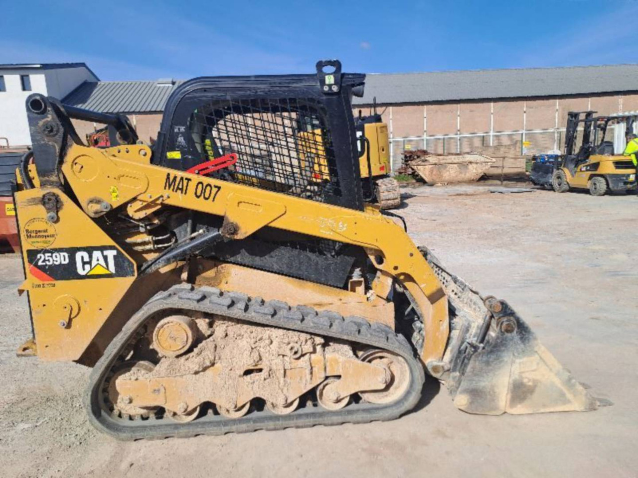 Cargadora de cadenas CAT 259D: foto 1