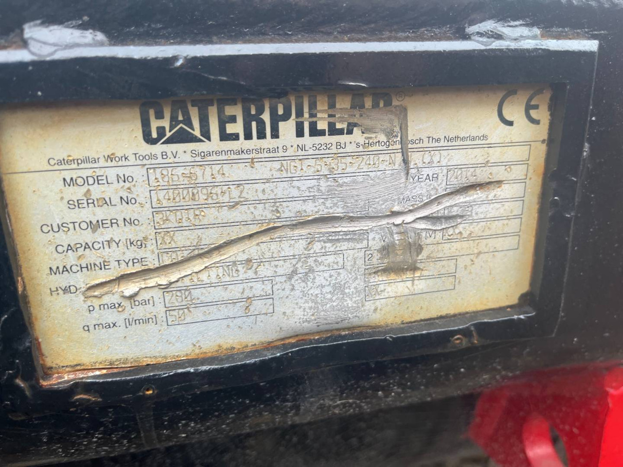 CAT GODET TILT/CW45S/2400MM - Cazo para excavadora: foto 2 CAT GODET TILT/CW45S/2400MM - Cazo para excavadora: foto 2