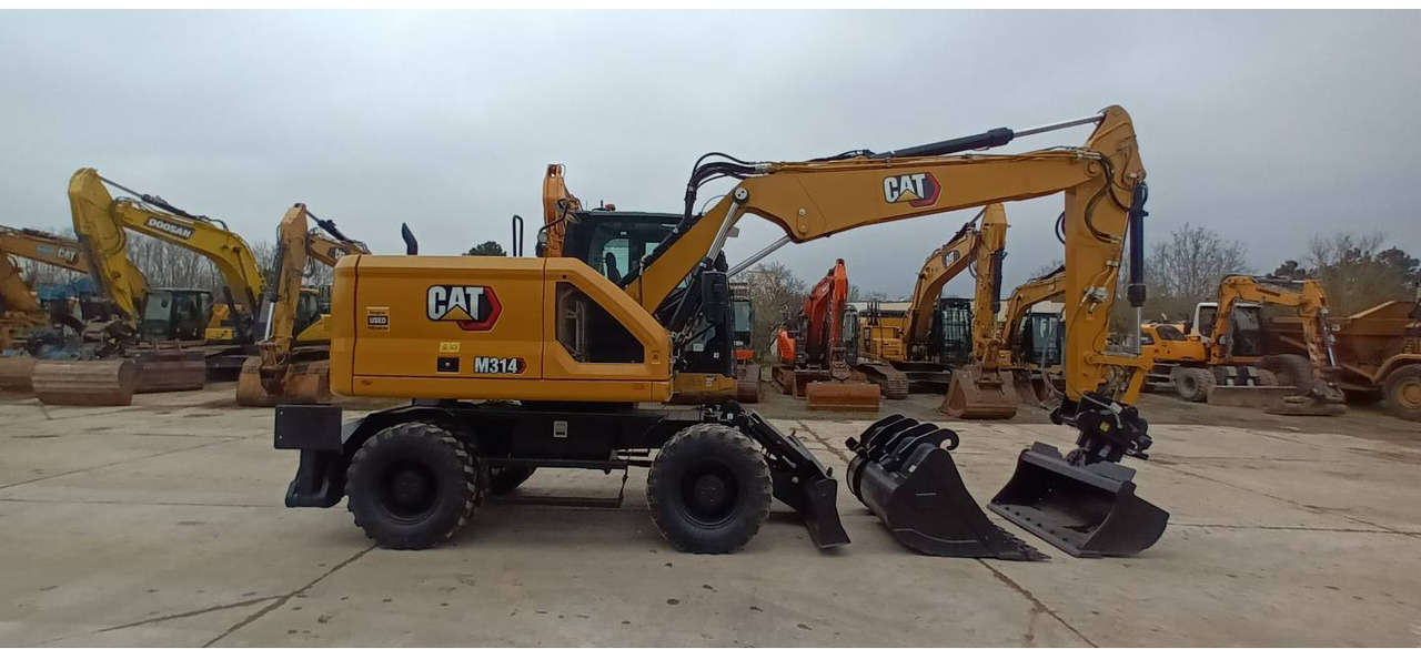 Excavadora de ruedas CAT M314: foto 12