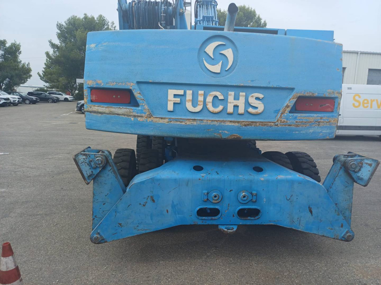 FUCHS MHL320 - Excavadora de ruedas: foto 2 FUCHS MHL320 - Excavadora de ruedas: foto 2