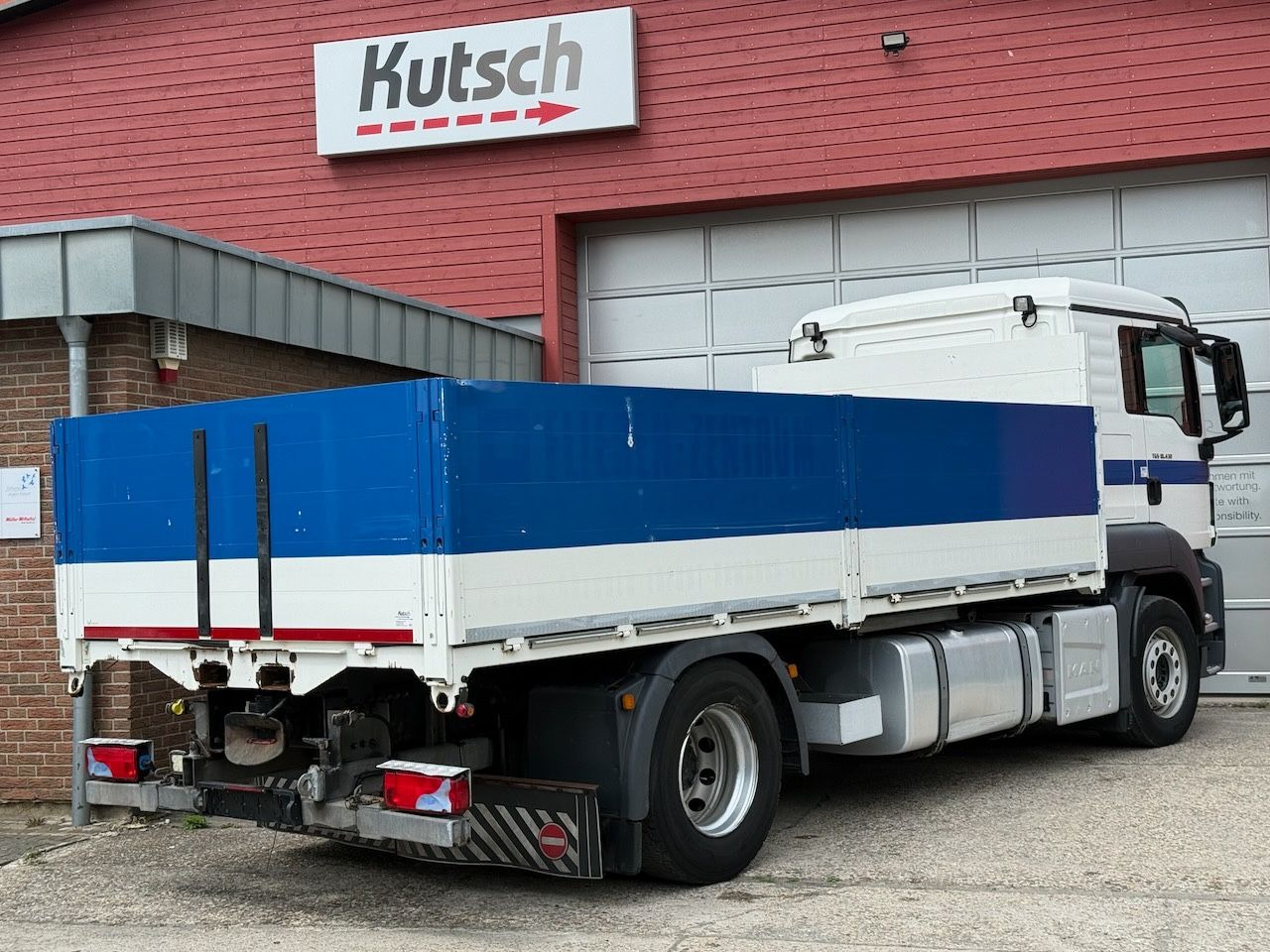 MAN TGS 18.430 BL Pritsche 5,50m, EURO 6D - Camión caja abierta: foto 2 MAN TGS 18.430 BL Pritsche 5,50m, EURO 6D - Camión caja abierta: foto 2