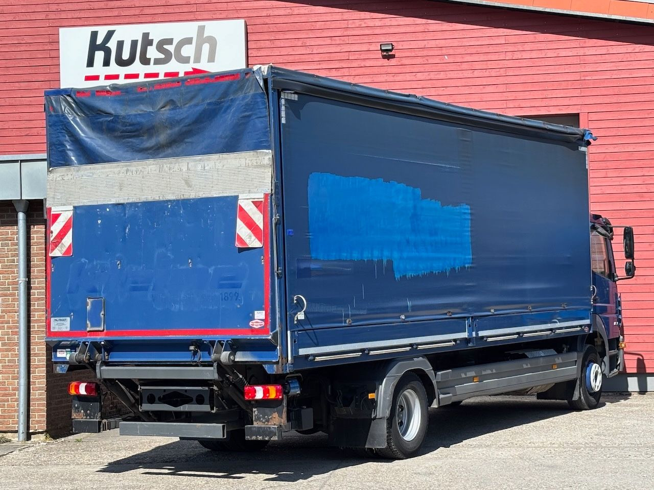 Mercedes-Benz Atego 1521L Pritschenwagen/Lbw. - Camión lona: foto 2 Mercedes-Benz Atego 1521L Pritschenwagen/Lbw. - Camión lona: foto 2