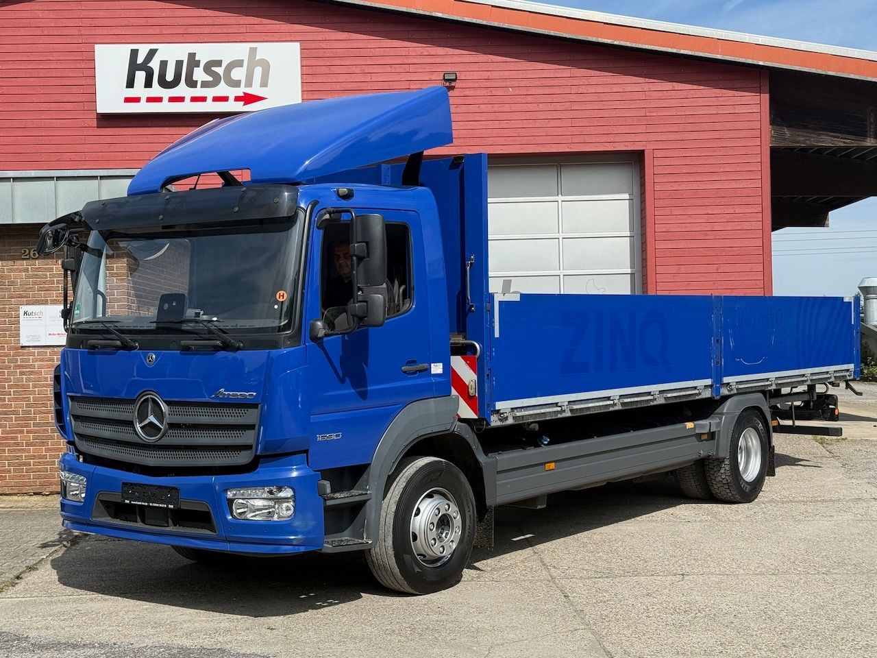 Mercedes-Benz MB Atego 1630L / 1530L offene Pritsche - Camión caja abierta: foto 1 Mercedes-Benz MB Atego 1630L / 1530L offene Pritsche - Camión caja abierta: foto 1