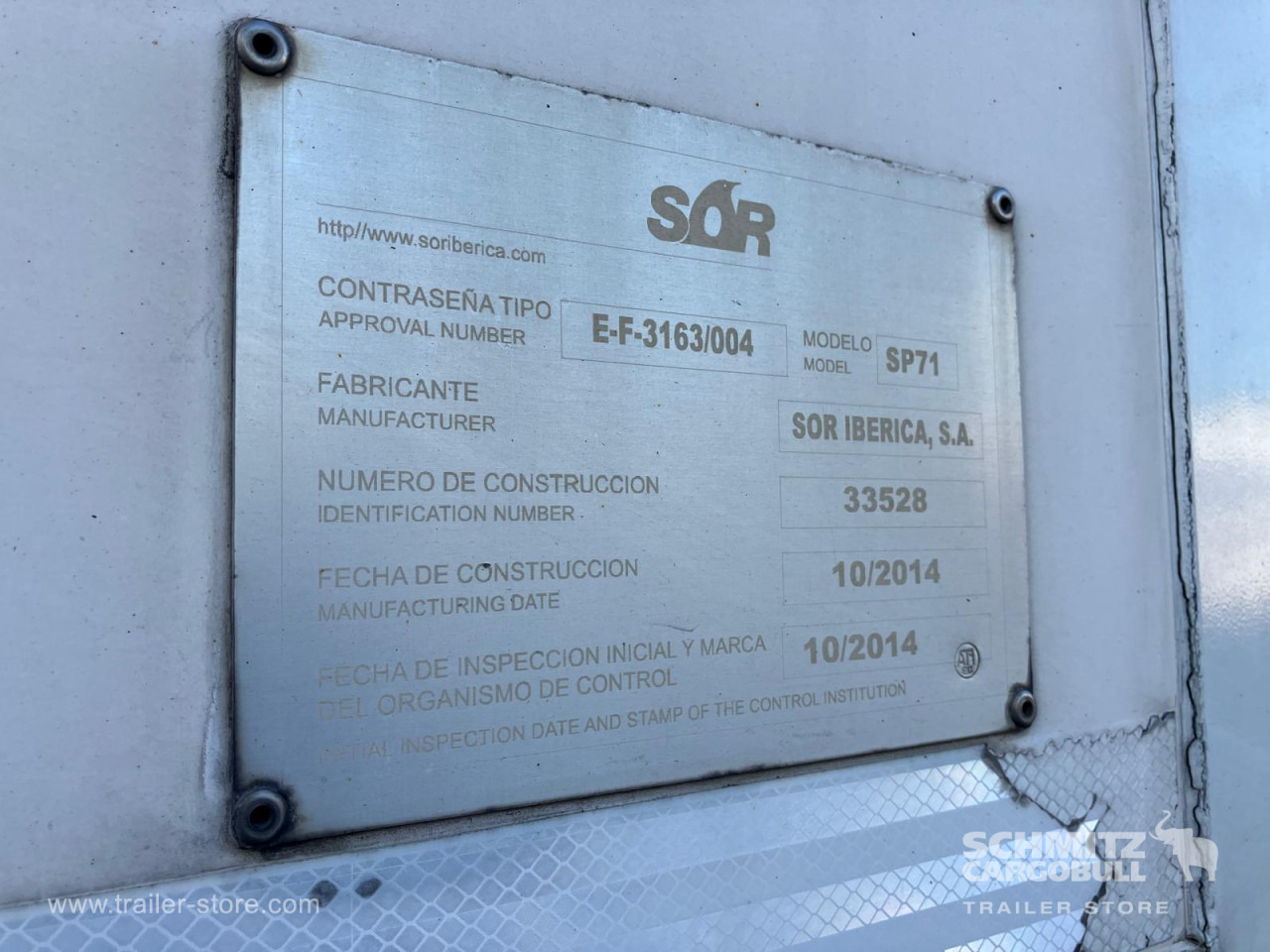 SOR IBERICA Remolque Frigo Standard - Remolque frigorífico: foto 3 SOR IBERICA Remolque Frigo Standard - Remolque frigorífico: foto 3
